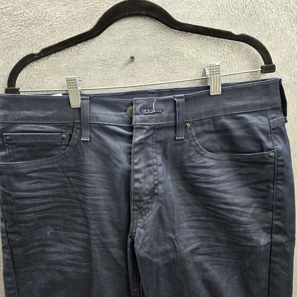 Levi's 541 Men Jeans 31X32 Navy Tapered Athletic Fit Twill 32